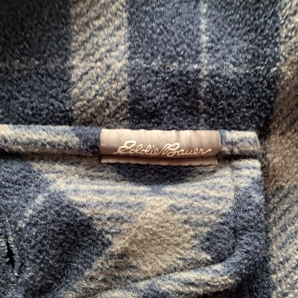 Eddie Bauer Microfleece Button Up - image 3